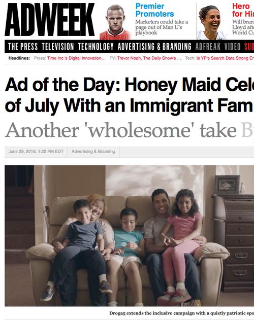 Adweek honeymaid